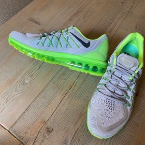 Nike Air Max Wolf Gray/Lime Mens 12